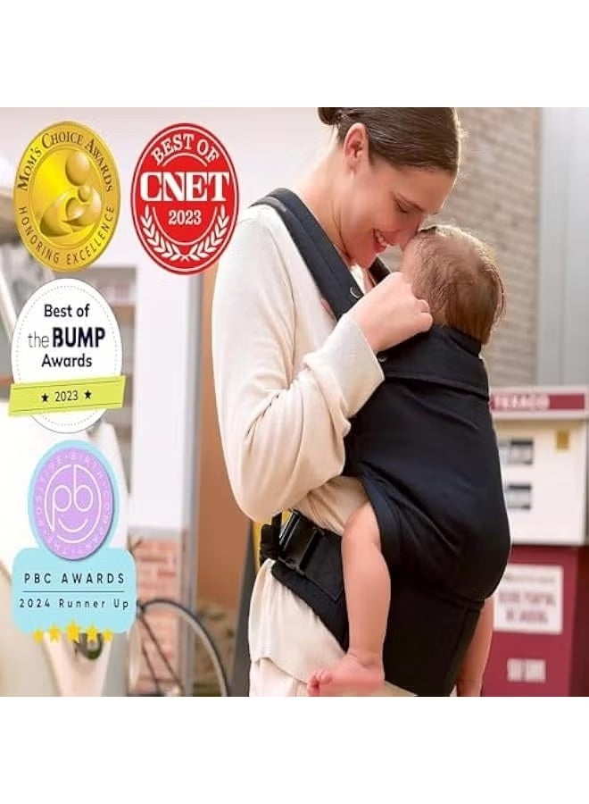 MIXDE Baby Carrier - Ergonomic, Cozy and Lightweight Carrier for 7-45lbs, Effortless to Put On, Ideal for Hands-Free Parenting, Enhanced Lumbar Support, Purehug for Infant to Toddler - Image 4